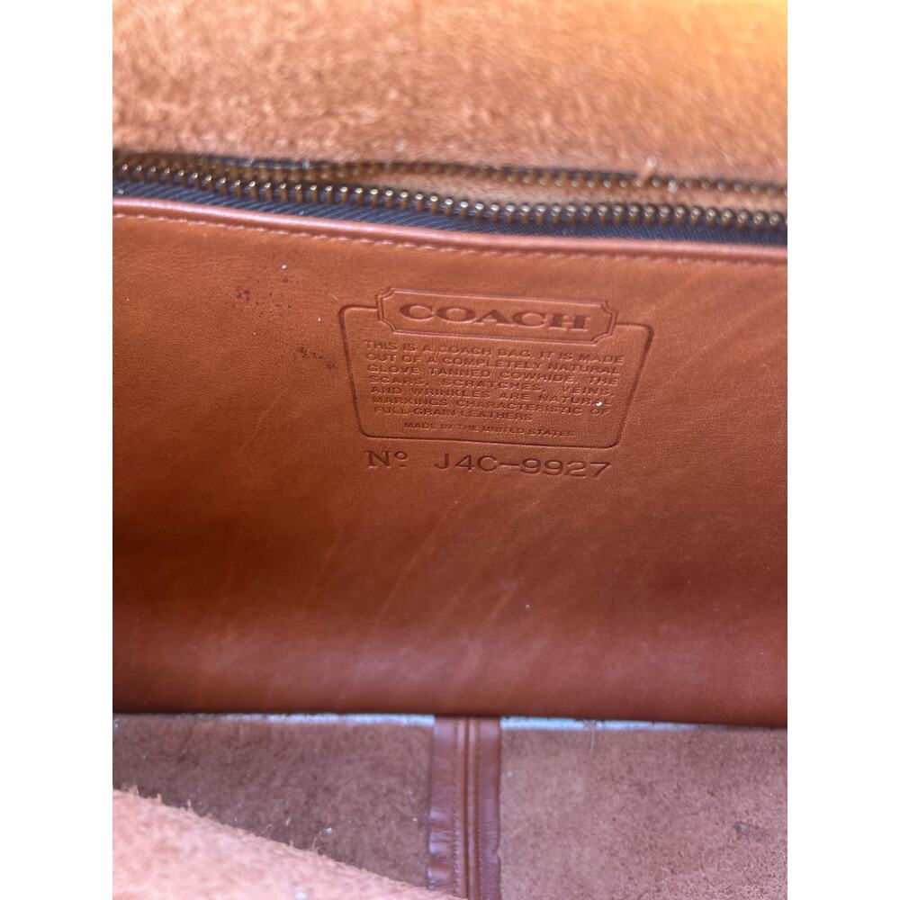 Coach Willis vintage British Tan Crossbody Bag 9927 - Picture 6 of 8